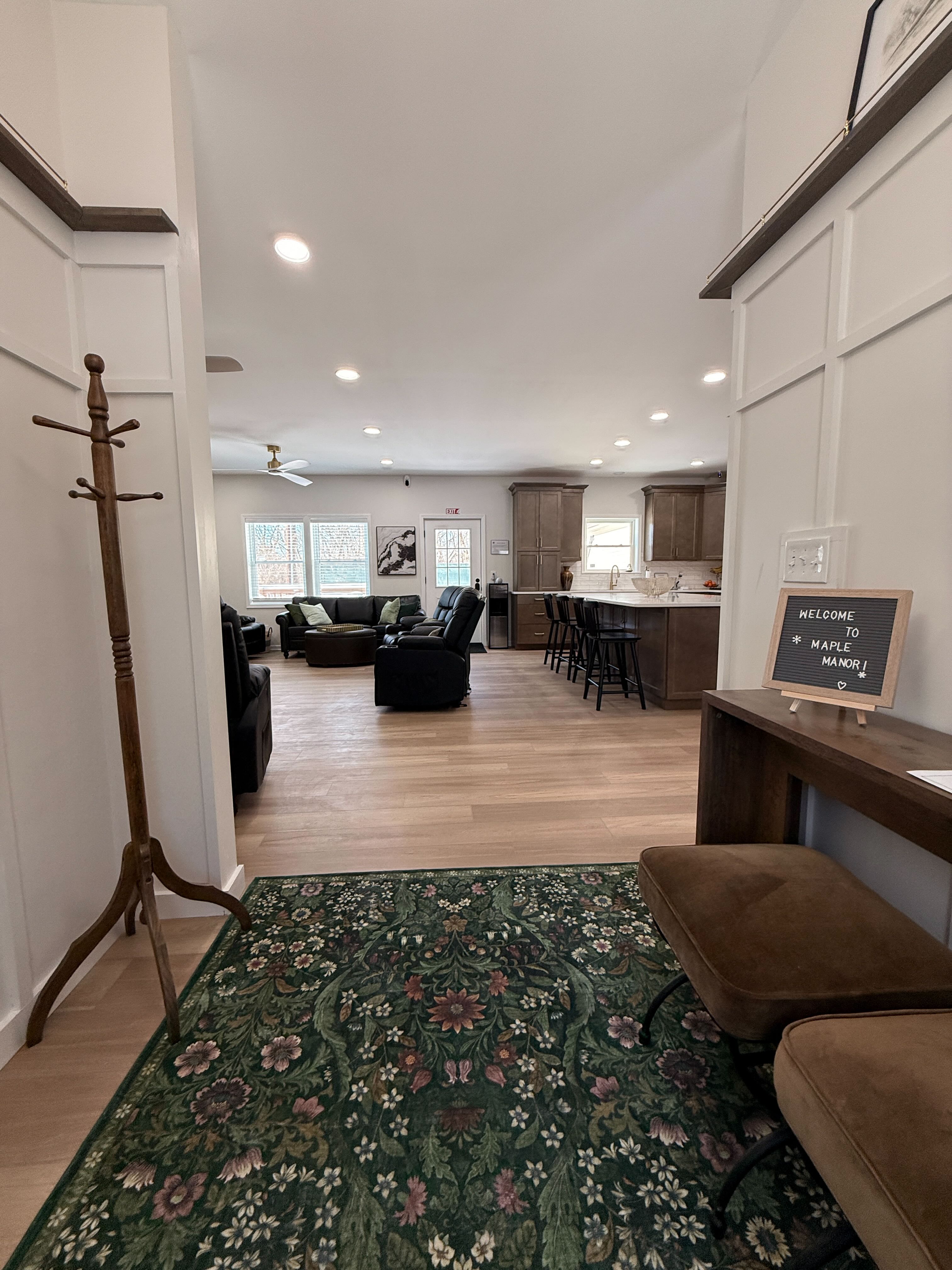 Maple Manor of Hamburg community space