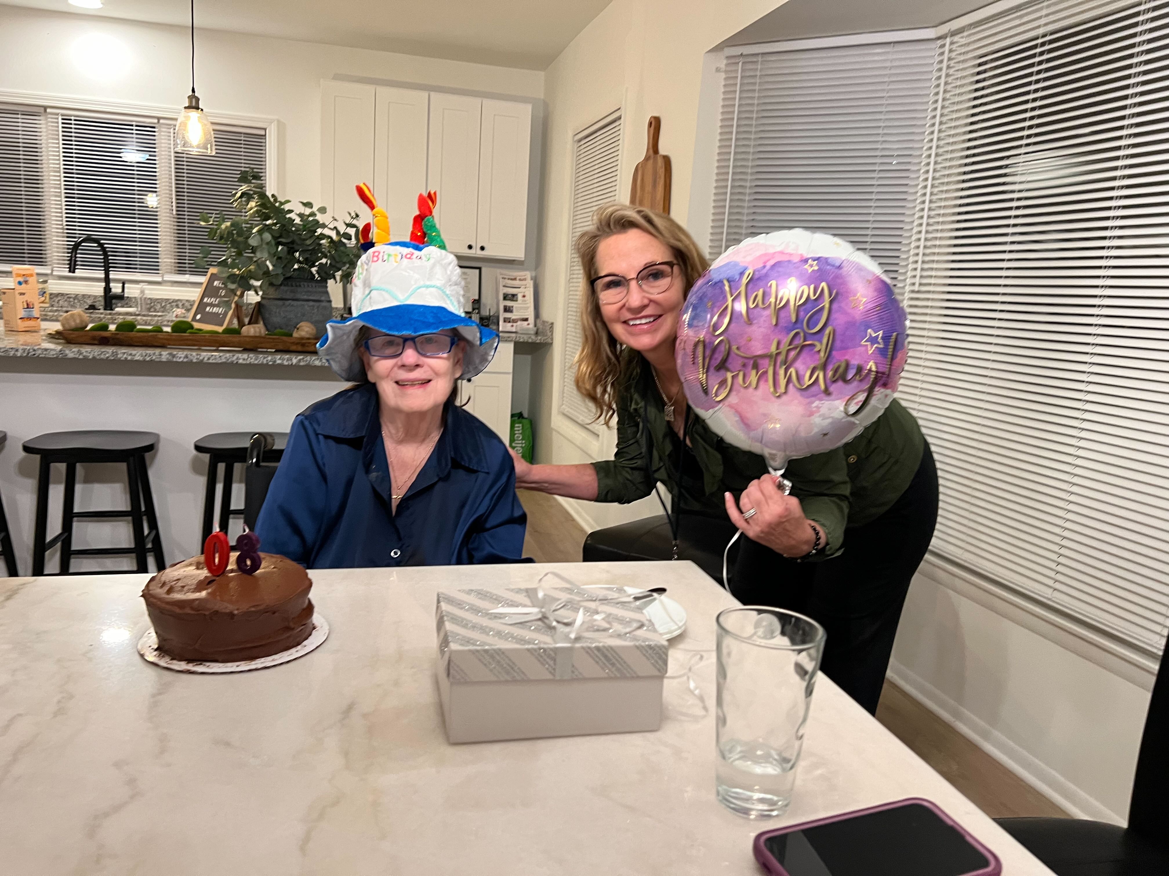 Residents enjoying time together at Maple Manor